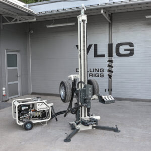 VLIG GTC Compact — Portable Water Well Drilling Rig, 80 m